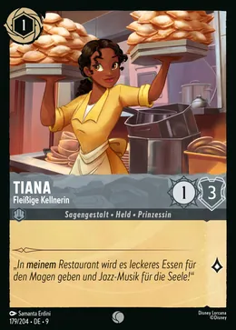 Tiana - Fleißige Kellnerin