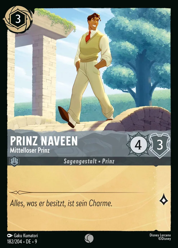 Prinz Naveen - Mittelloser Prinz