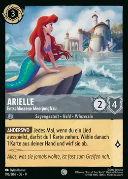 Arielle - Entschlossene Meerjungfrau