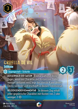 Cruella De Vil - Stilikone