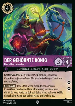 Der gehörnte König - Boshafter Herrscher