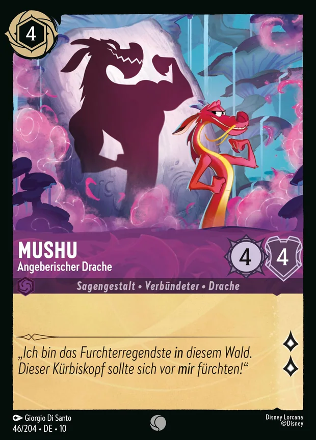 Mushu - Angeberischer Drache