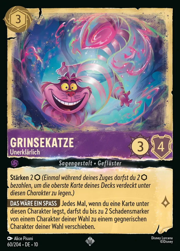 Grinsekatze - Unerklärlich