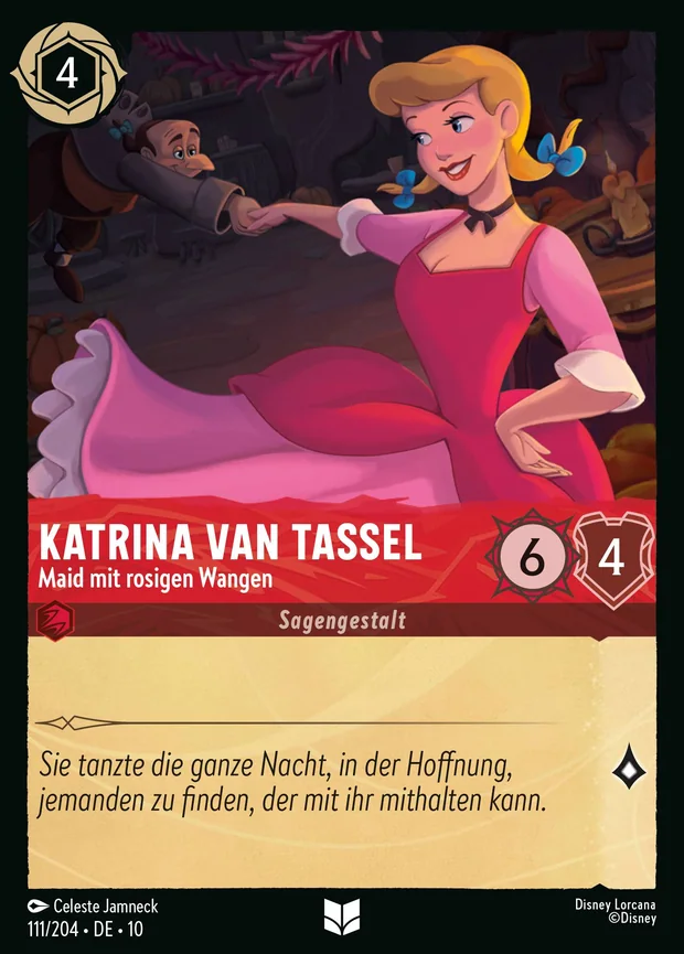 Katrina van Tassel - Maid mit rosigen Wangen