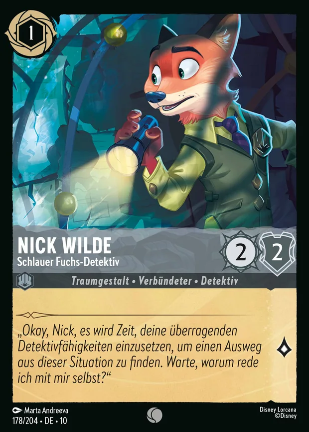 Nick Wilde - Schlauer Fuchs-Detektiv