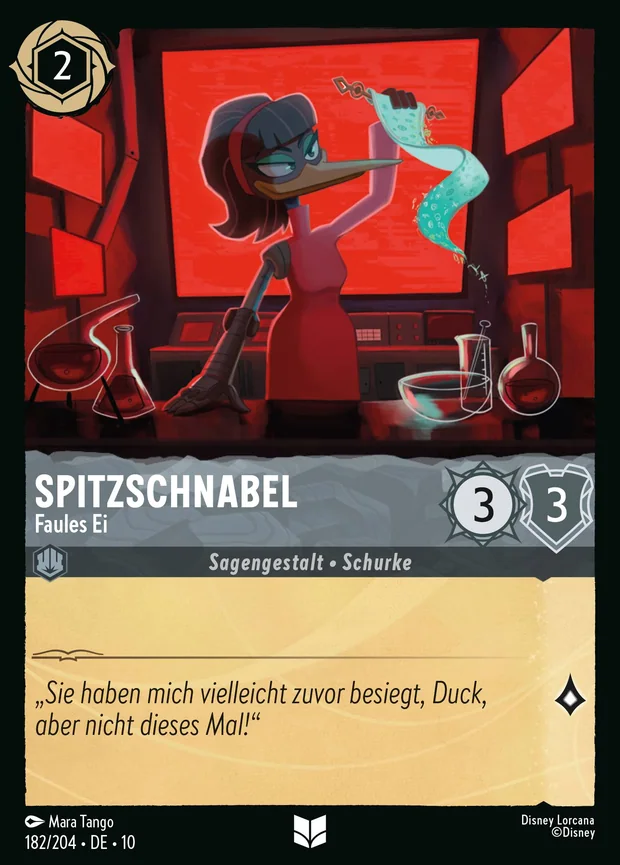 Spitzschnabel - Faules Ei
