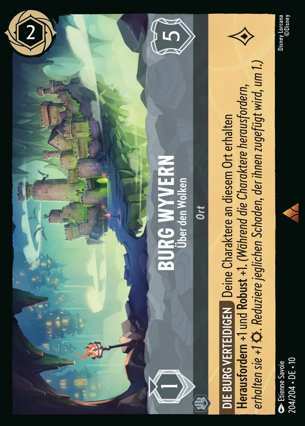 Burg Wyvern - Über den Wolken