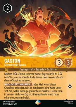Gaston - Schrecklicher Tyrann