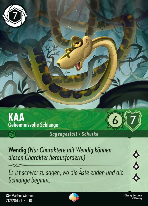 Kaa - Geheimnisvolle Schlange