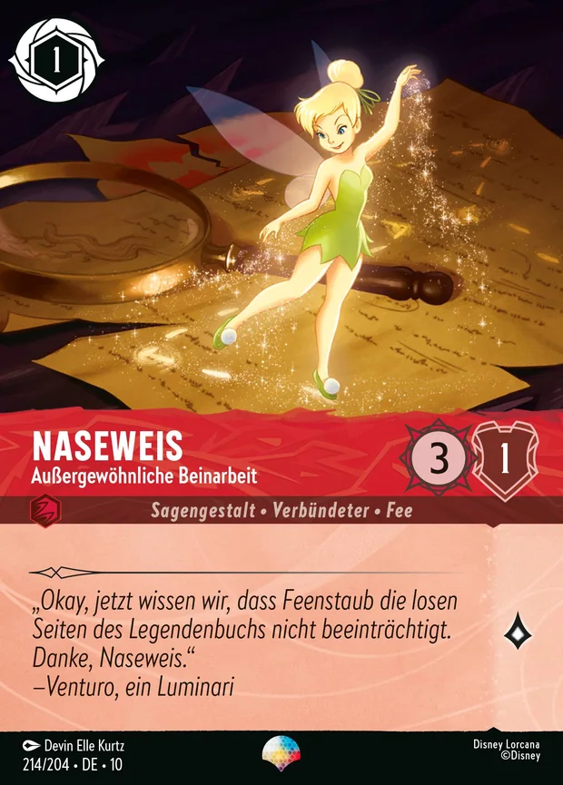 Naseweis - Außergewöhnliche Beinarbeit