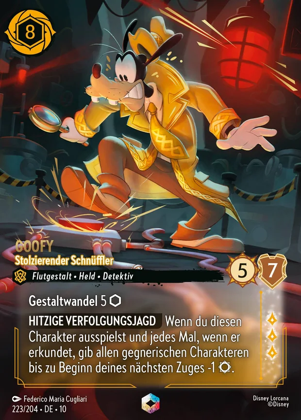 Goofy - Stolzierender Schnüffler
