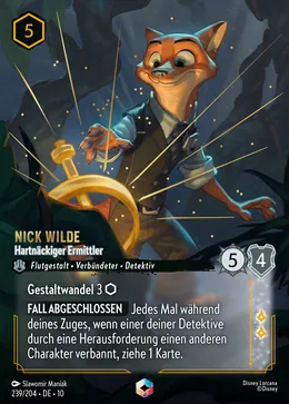 Nick Wilde - Hartnäckiger Ermittler