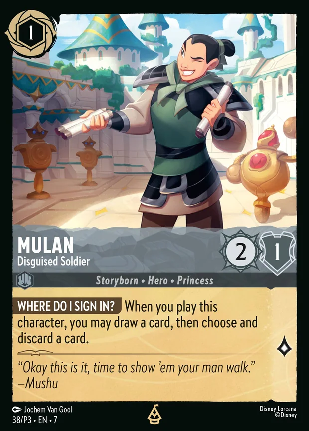 Mulan - Disguised Soldier