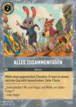 Alles zusammenfügen
