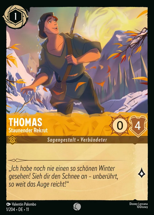 Thomas - Staunender Rekrut