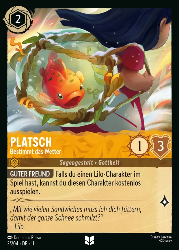 Platsch - Bestimmt das Wetter
