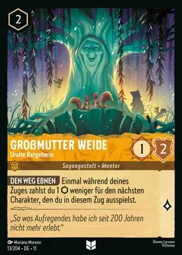 Großmutter Weide - Uralte Ratgeberin