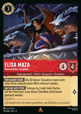 Elisa Maza - Verwandelte Gargoyle