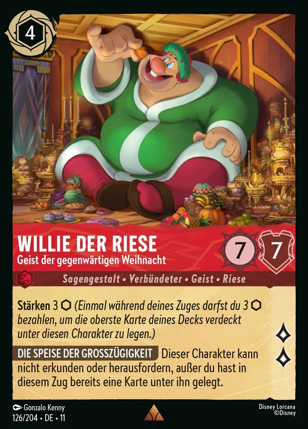Willie der Riese - Geist der gegenwärtigen Weihnacht