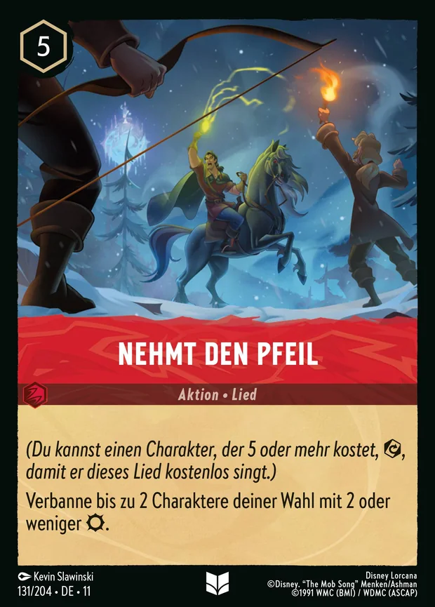 Nehmt den Pfeil
