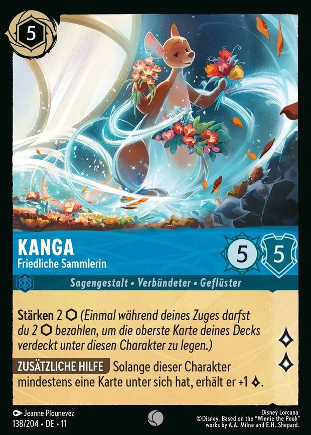 Kanga - Friedliche Sammlerin