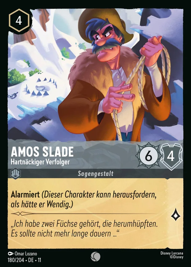 Amos Slade - Hartnäckiger Verfolger
