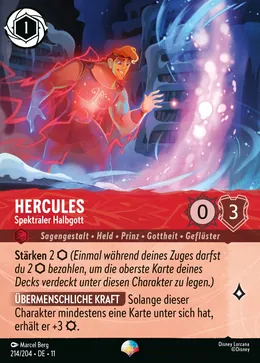Hercules - Spektraler Halbgott