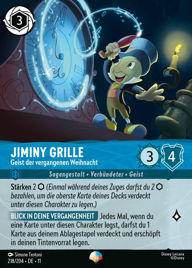 Jiminy Grille - Geist der vergangenen Weihnacht