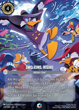 Zwo, Eins, Risiko