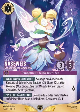 Naseweis - Schneeflockensammlerin