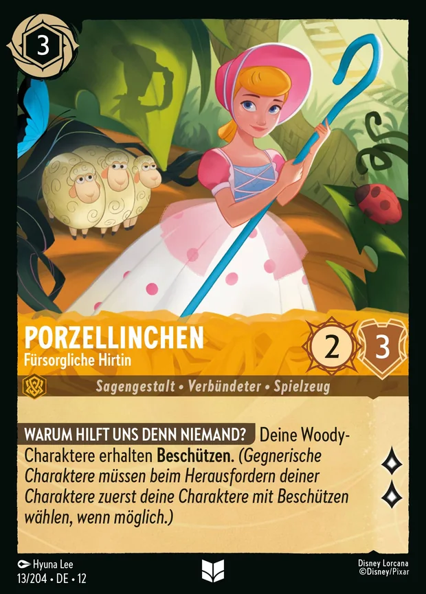 Porzellinchen - Fürsorgliche Hirtin