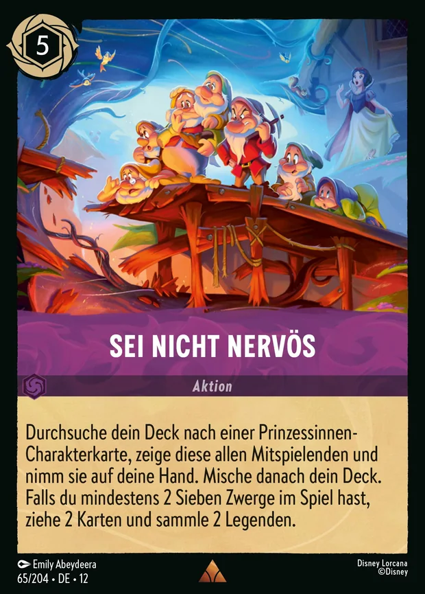 Sei nicht Nervös