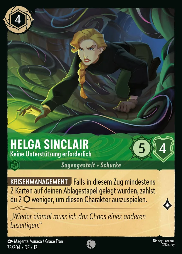 Helga Sinclair - Keine Unterstützung erforderlich