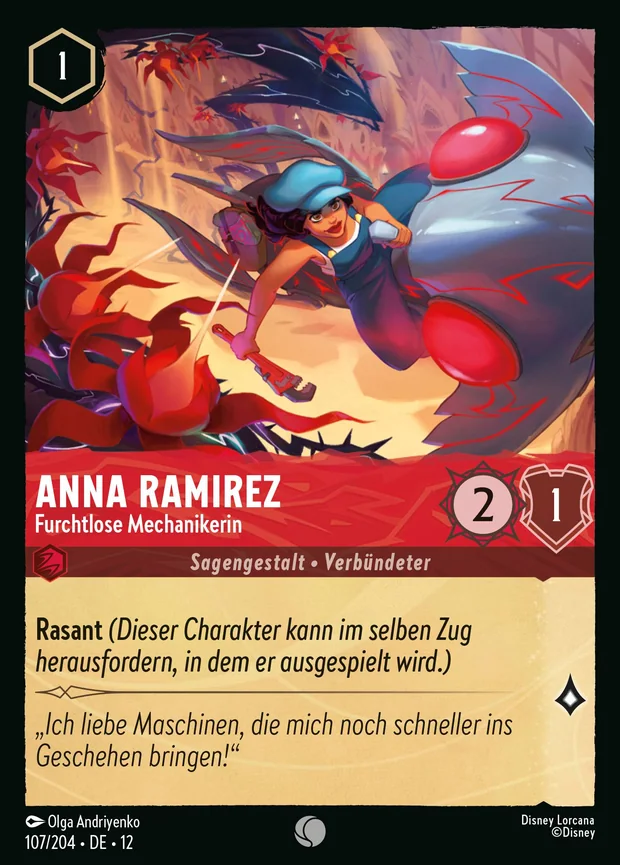 Anna Ramirez - Furchtlose Mechanikerin
