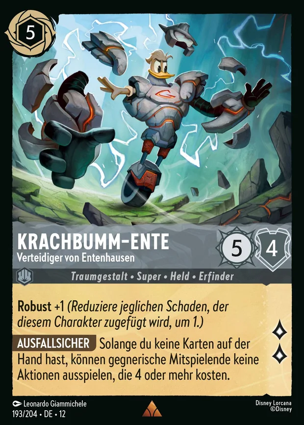 Krachbumm-Ente - Verteidiger von Entenhausen
