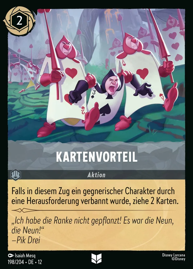 Kartenvorteil