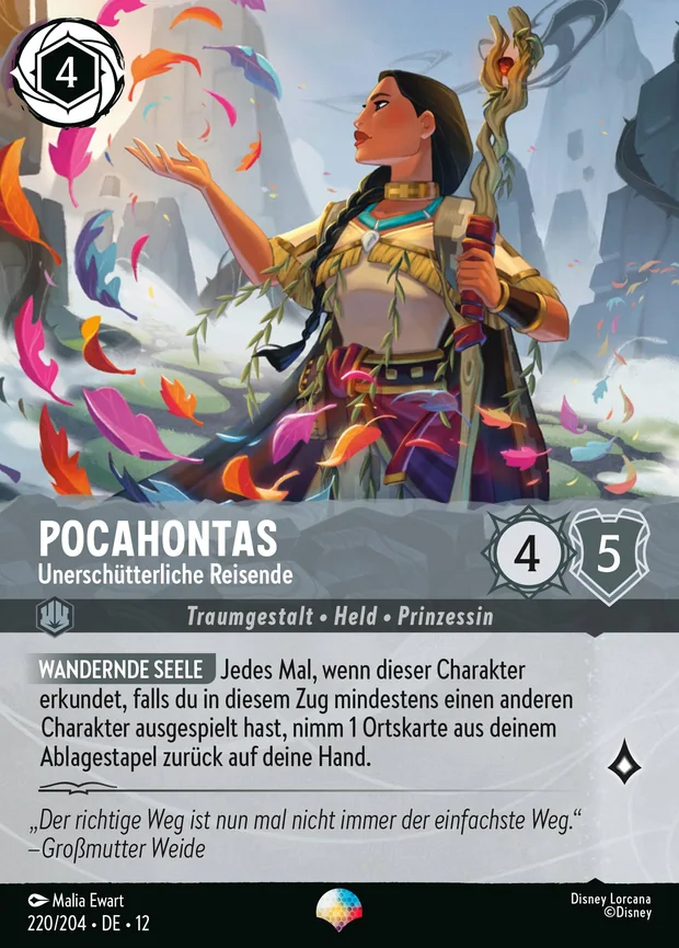 Pocahontas - Unerschütterliche Reisende