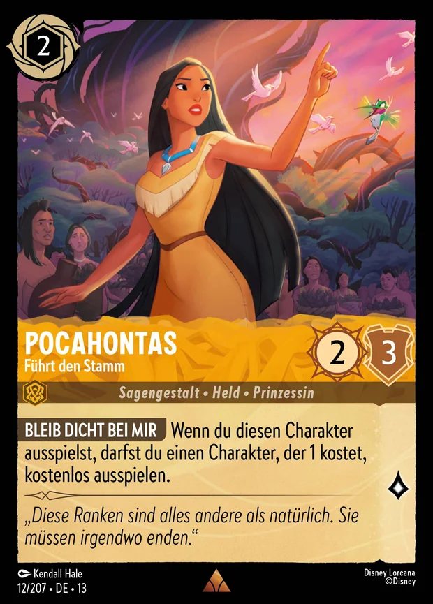 Pocahontas - Führt den Stamm