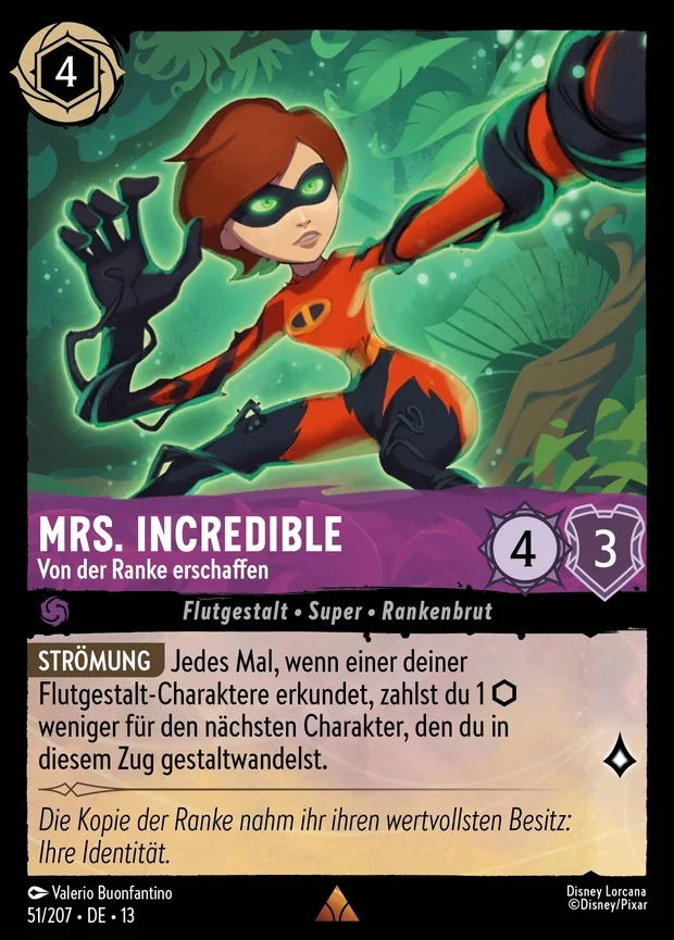 Mrs. Incredible - Von der Ranke erschaffen