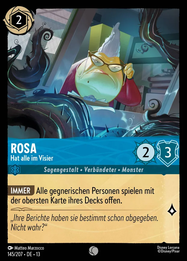 Rosa - Hat alle im Visier