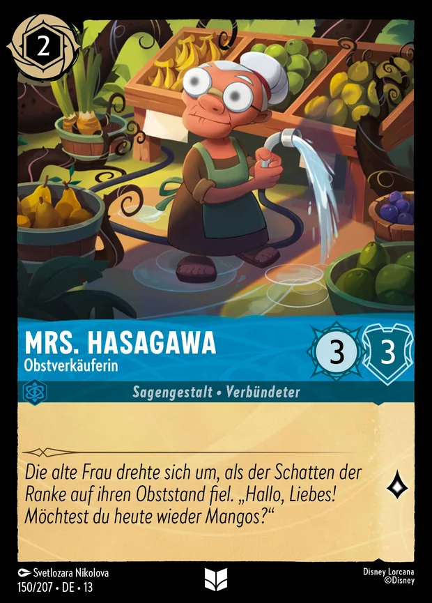 Mrs. Hasagawa - Obstverkäuferin