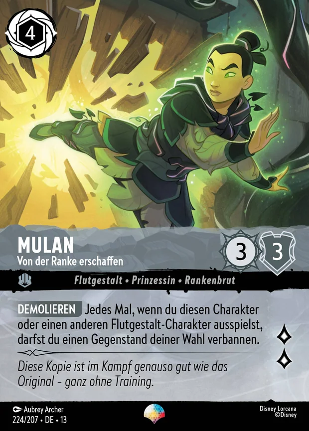Mulan - Von der Ranke erschaffen