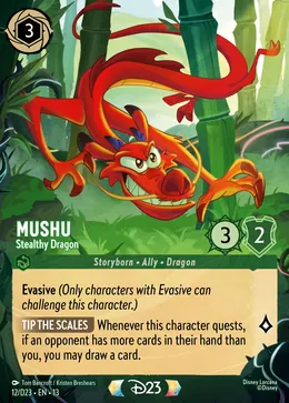 Mushu - Stealthy Dragon