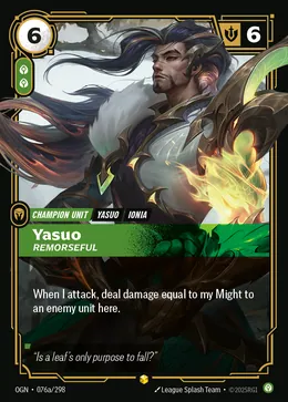 Yasuo - Remorseful