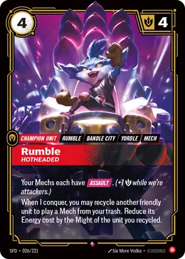 Rumble - Hotheaded