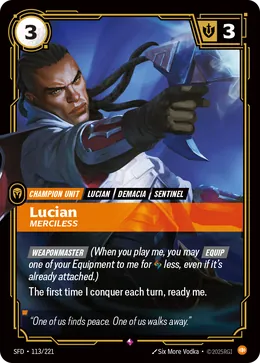Lucian - Merciless
