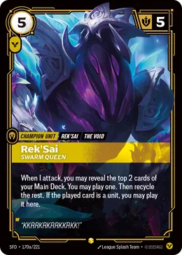 Rek'Sai - Swarm Queen