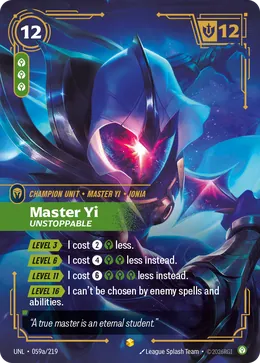 Master Yi - Unstoppable