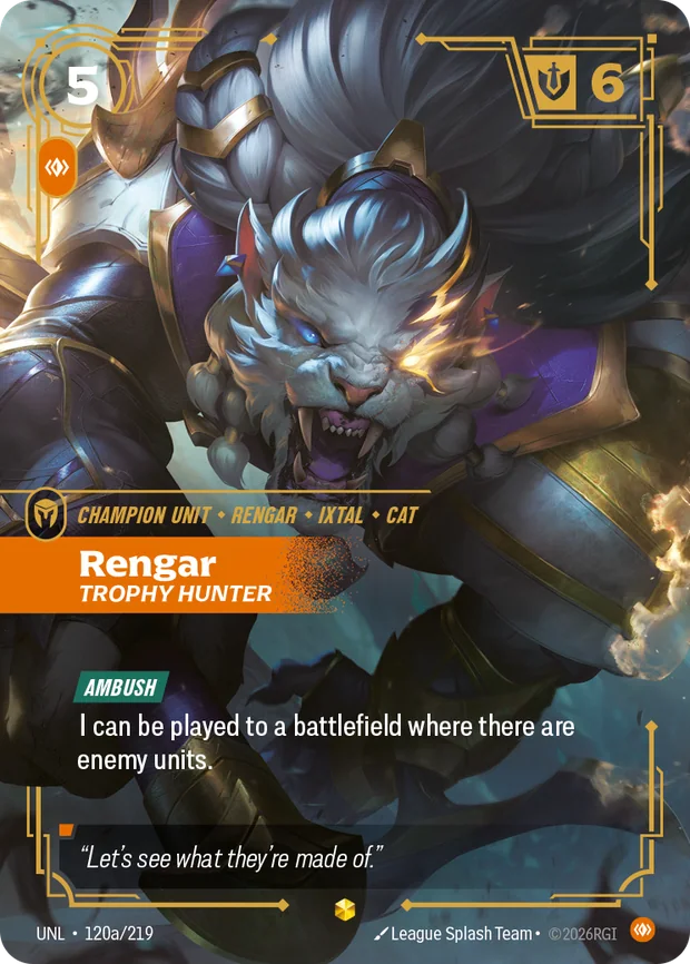 Rengar - Trophy Hunter