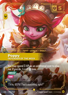 Poppy - Defender of the Meek